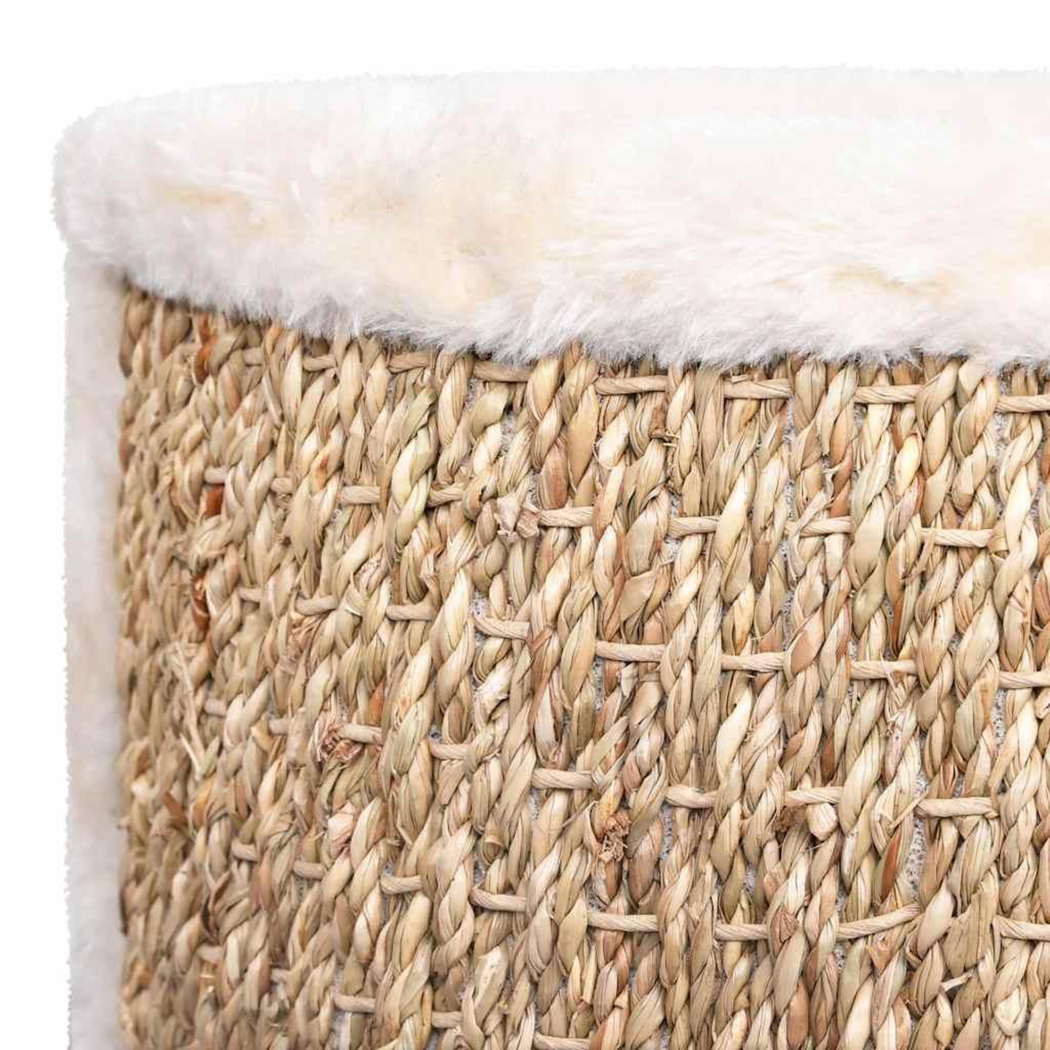 Voir la diapositive 5 : VIDAXL Panier pour chat rond 36 cm herbiers marins