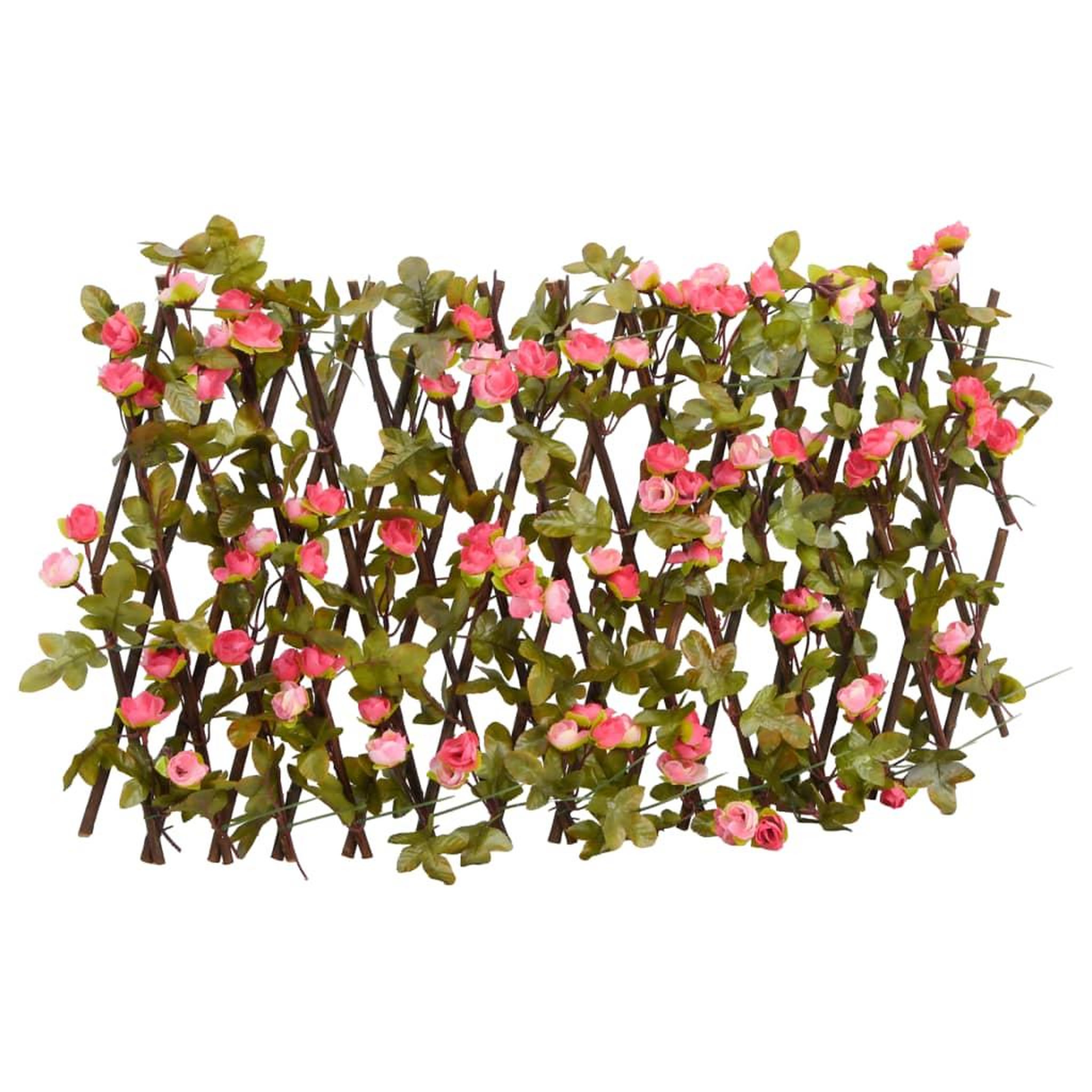 Voir la diapositive 2 : VIDAXL vidaXL Treillis de lierre artificiel extensible 5 pcs 180x20 cm