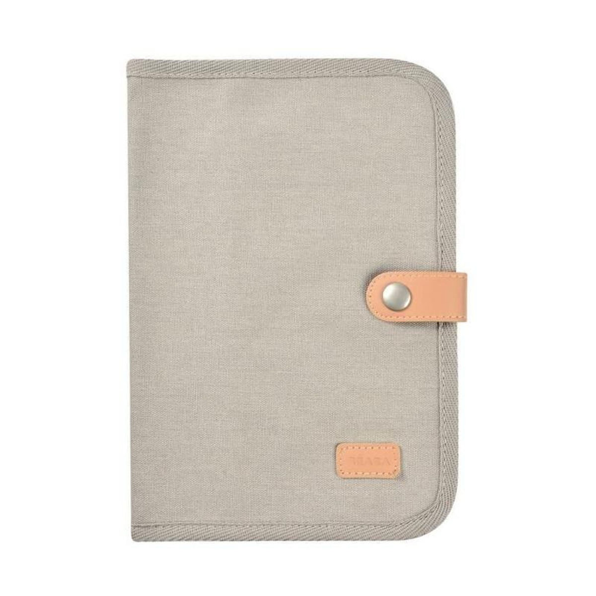 BEABA BEABA, Protege carnet de santé canvas gris perle