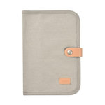 BEABA BEABA, Protege carnet de santé canvas gris perle