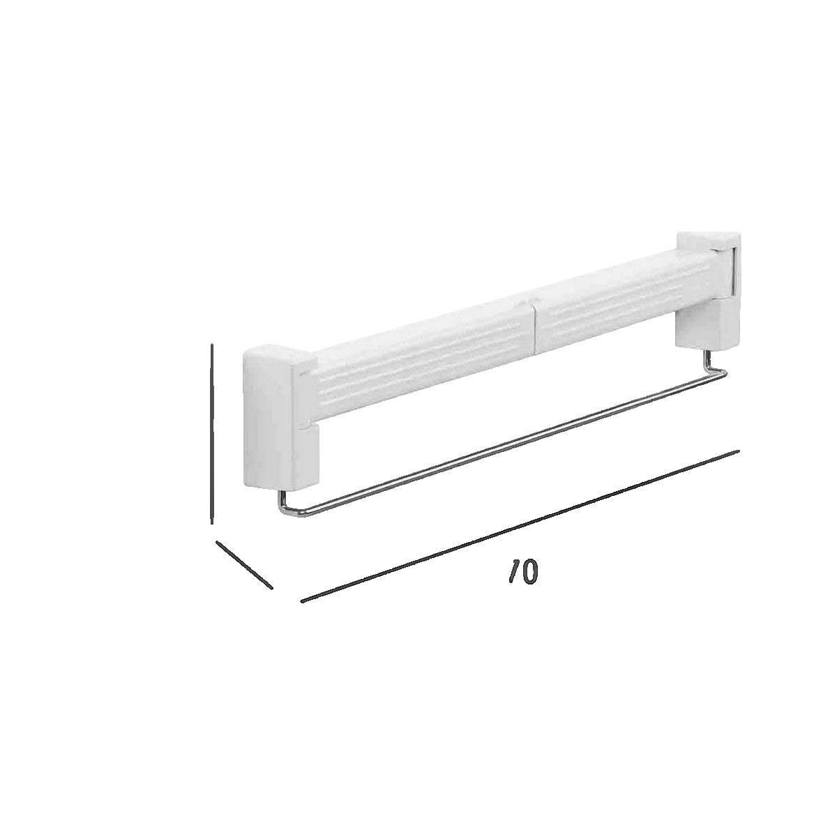 Wenko Sèche-linge WENKO Butterfly blanc mural pliable