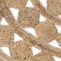 Voir la diapositive 4 : VIDAXL Tapis fait a la main Jute tressee 90 cm