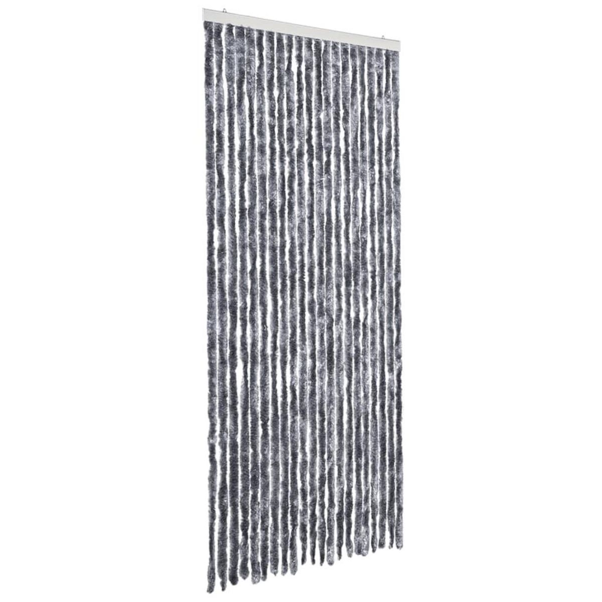 VIDAXL Moustiquaire Argente 90x220 cm Chenille