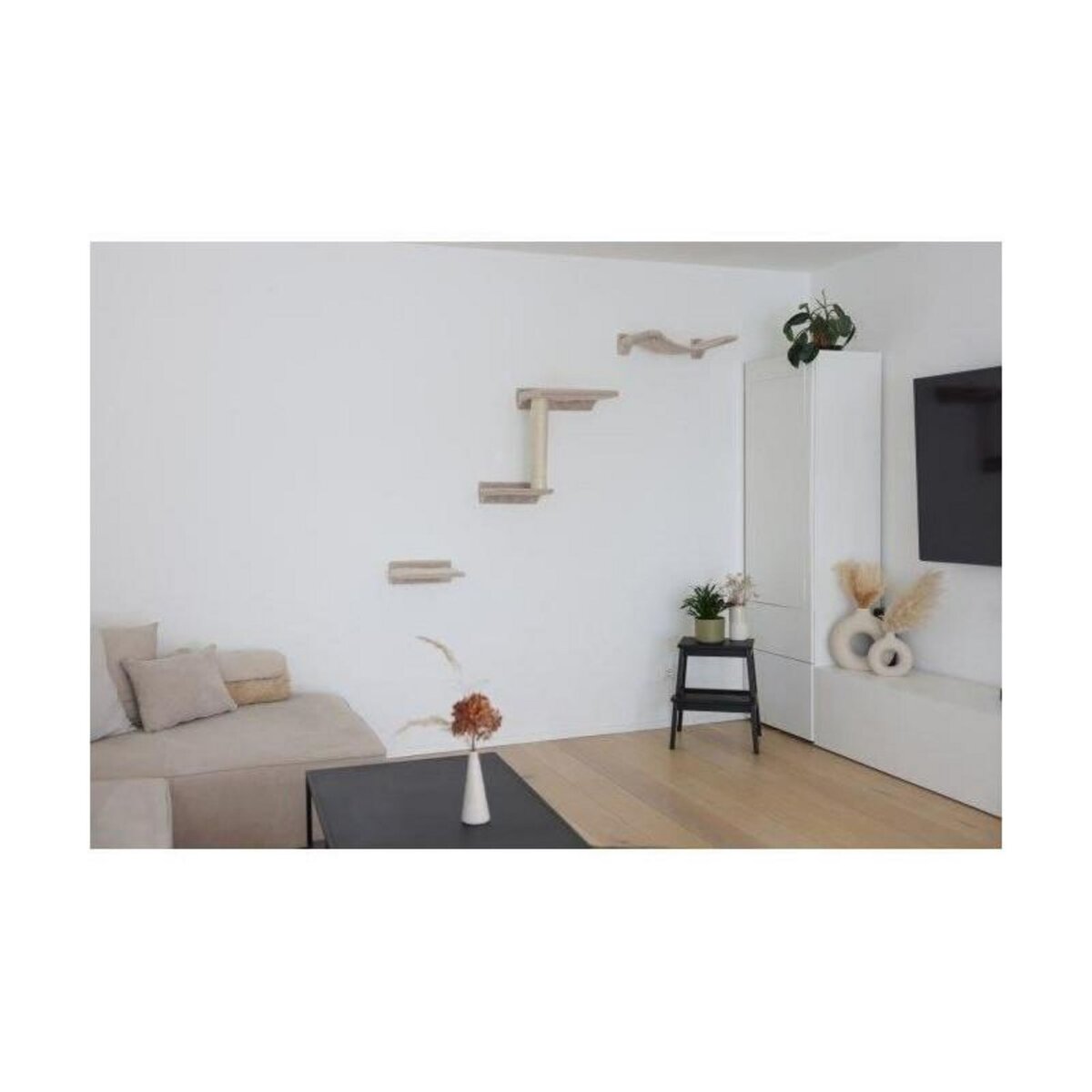 KERBL Kerbl Arbre a chat Zugspitze Bois Beige