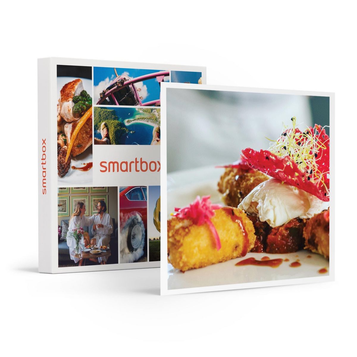 Smartbox Cours de cuisine de 3h30 d'un menu de chef 3 plats à domicile pour 4 avec dégustation - Coffret Cadeau Gastronomie