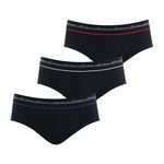 Eminence Lot de 3 slips homme Business. Coloris disponibles : Noir, Violet