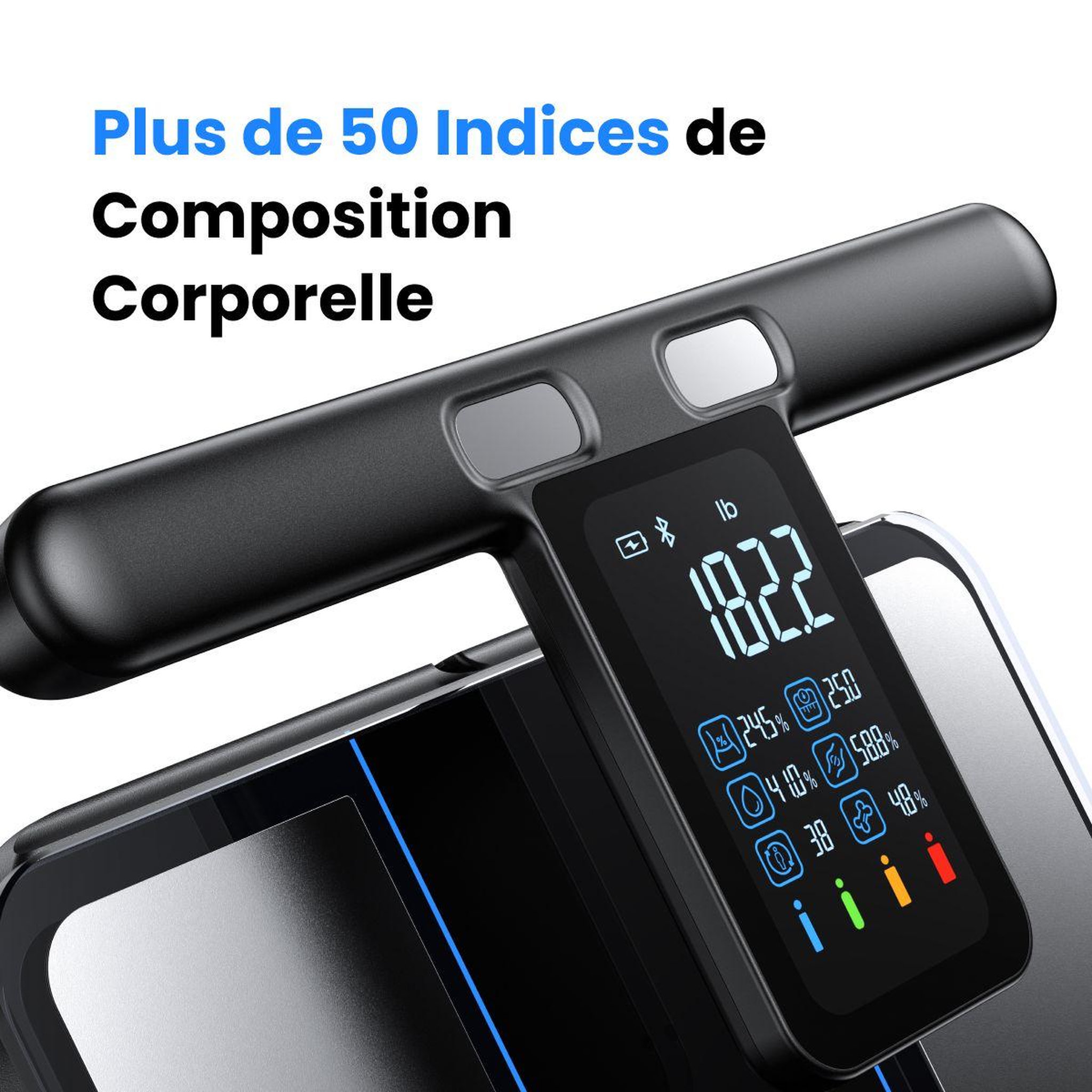 Voir la diapositive 3 : RENPHO Pèse personne connecté Morphoscan MSC01