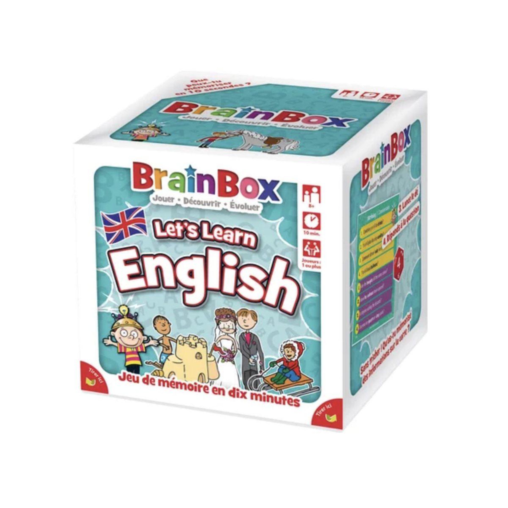 Asmodee Brain box - apprenons l'anglais