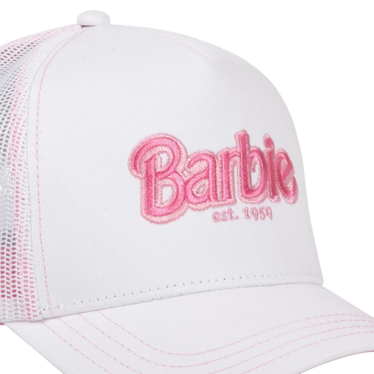 CAPSLAB Casquette femme trucker fermeture snapback Barbie