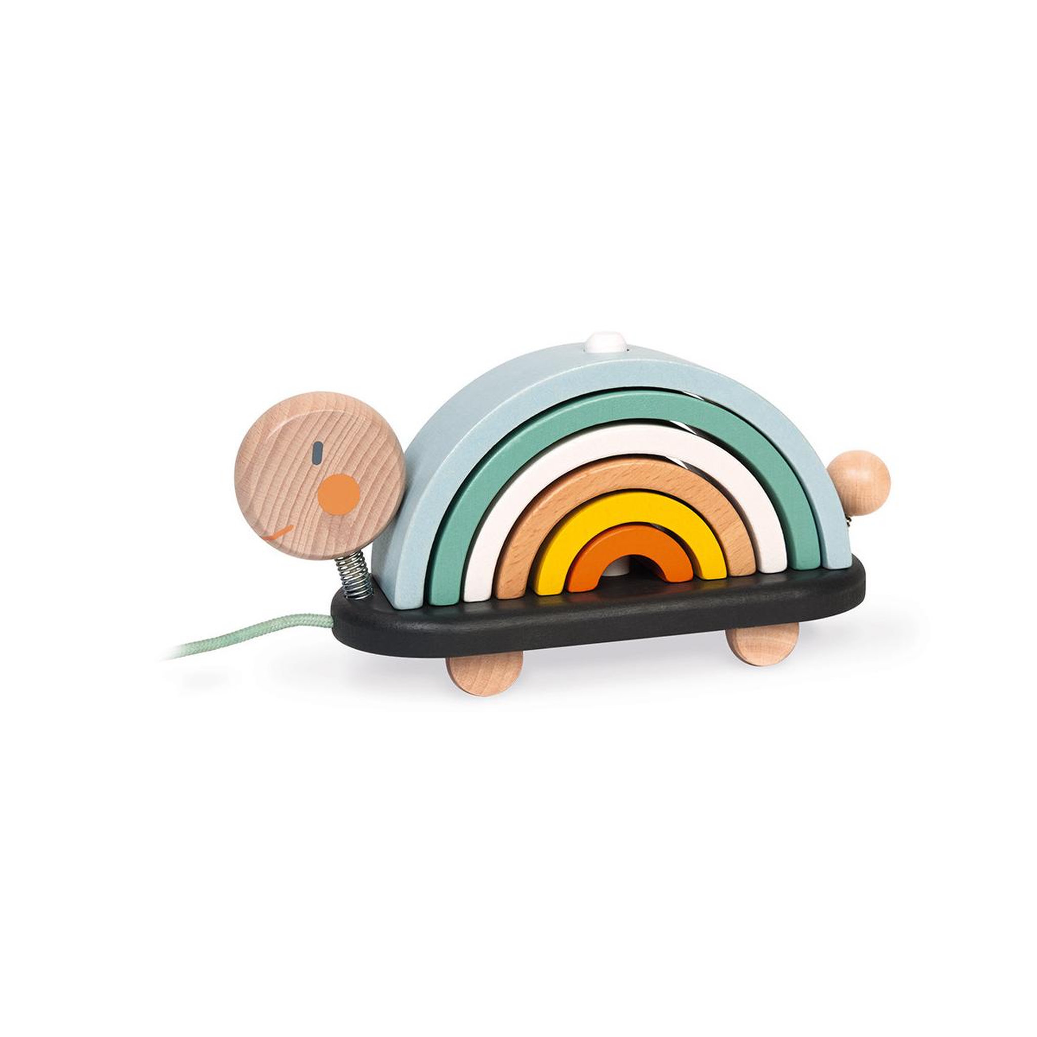 Juratoys-Janod Tortue arc en ciel Sweet cocoon