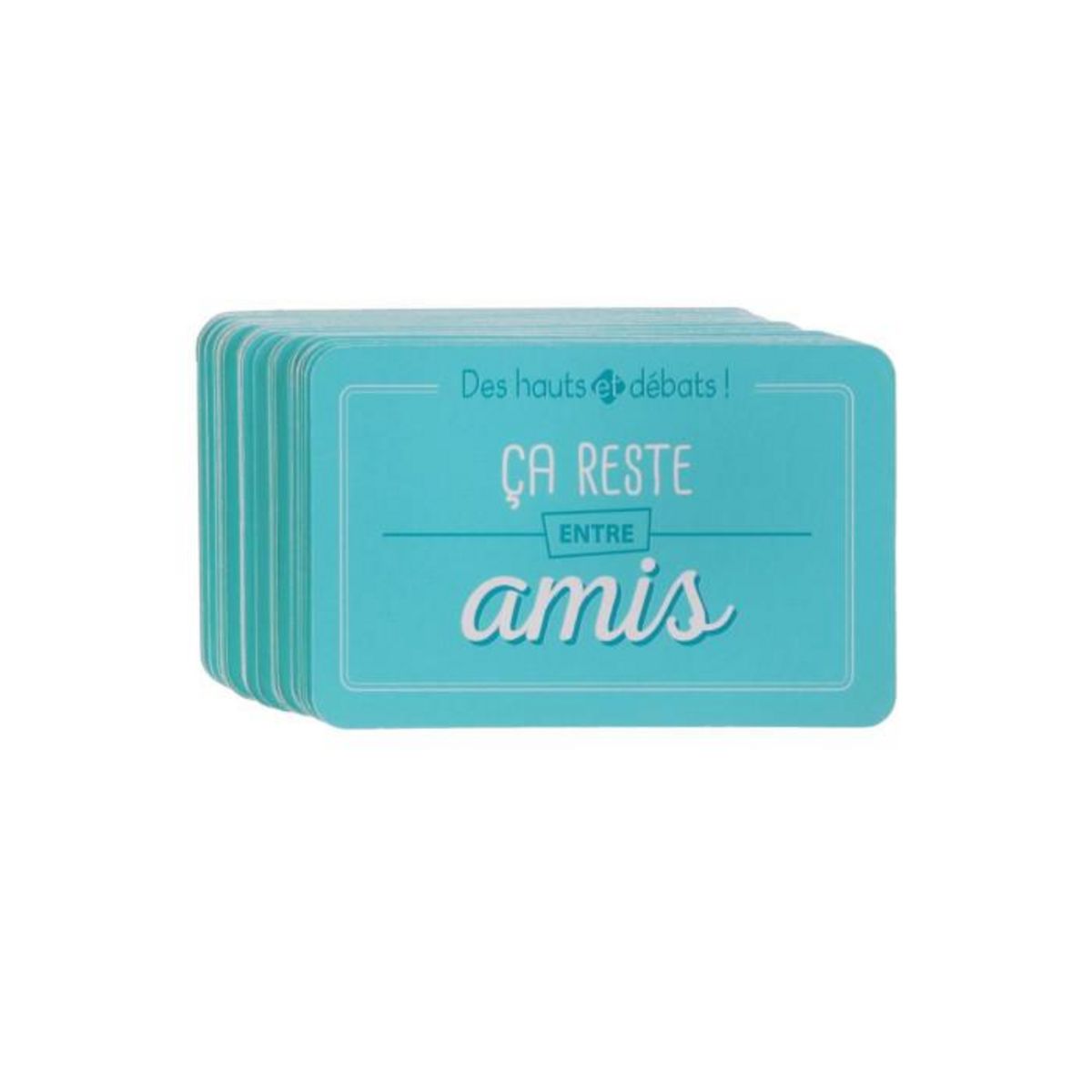 Paris Prix Jeu de 54 Cartes Débat  Soirée Amis  8cm Bleu