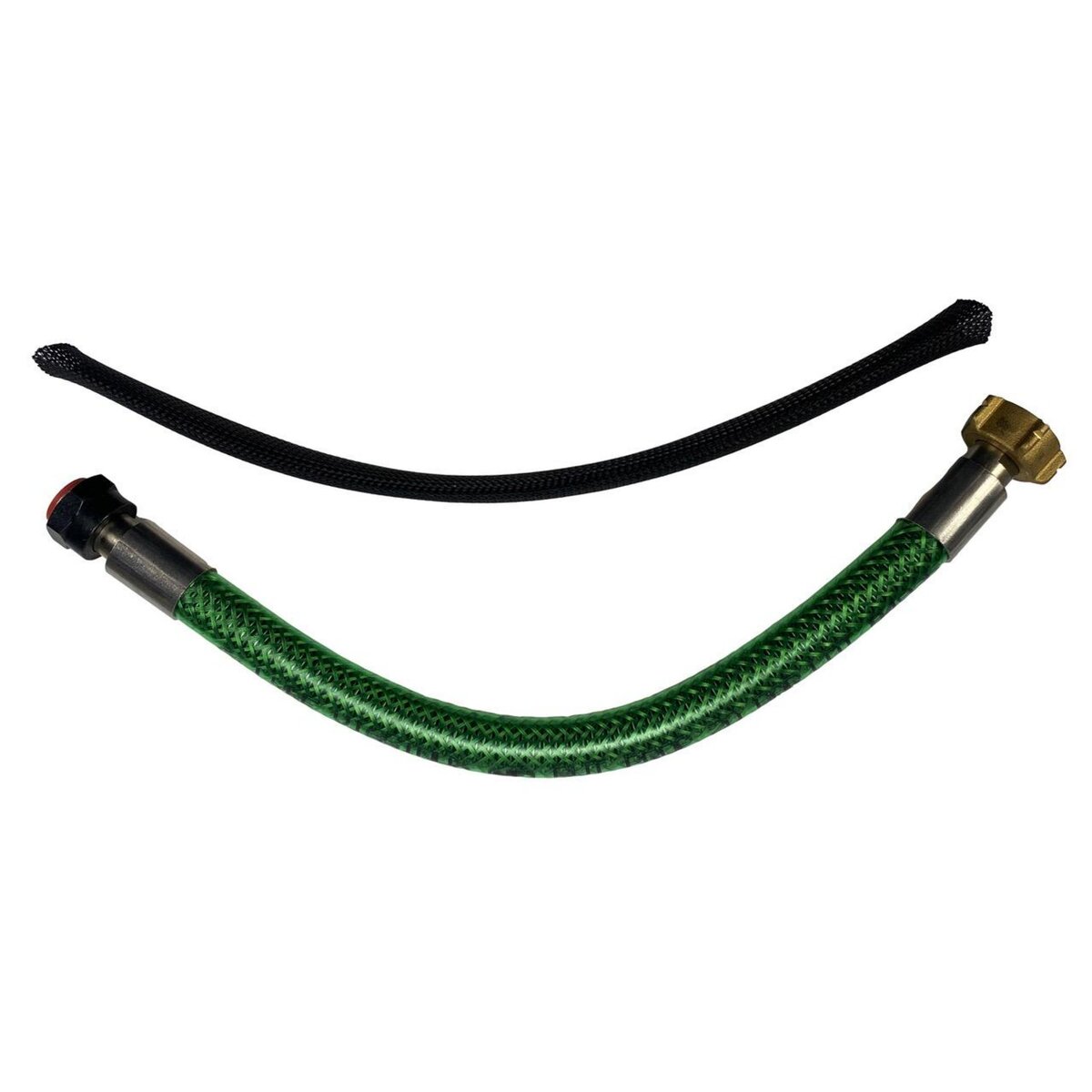 CENTRALE BRICO Lyre de raccordement inox pour gaz butane / propane pour bouteille 70cm, GAZINOX