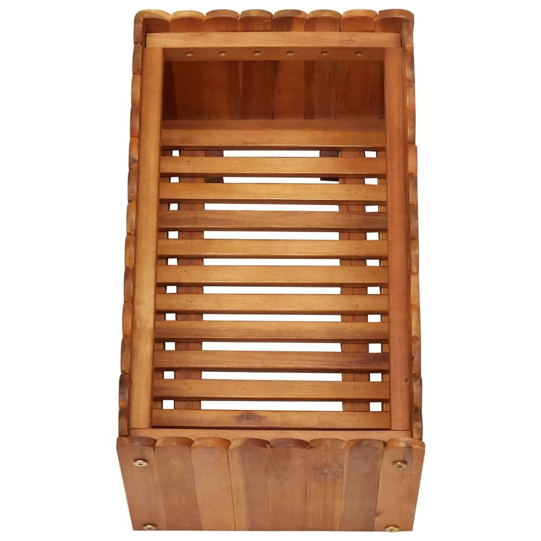 Voir la diapositive 4 : VIDAXL Lit sureleve de jardin 50x30x25 cm Bois massif d'acacia