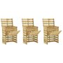 Voir la diapositive 1 : VIDAXL Composteur de jardin a lattes 3 pcs 80x50x100 cm Pin impregne