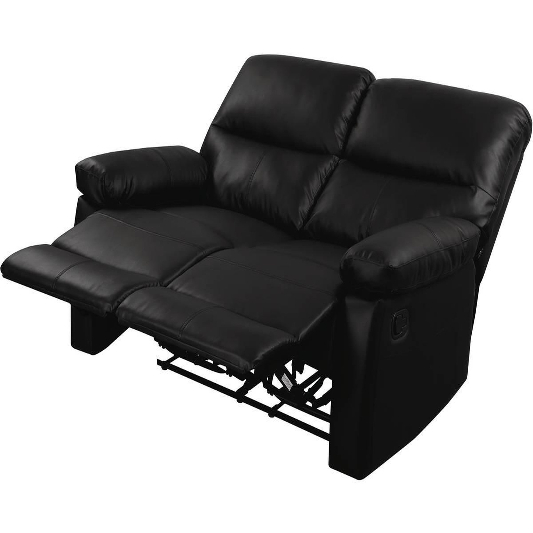 Voir la diapositive 4 : Habitat et Jardin Canapé relax  lincoln  - 147 x 89 x 103 cm - 2 places - noir