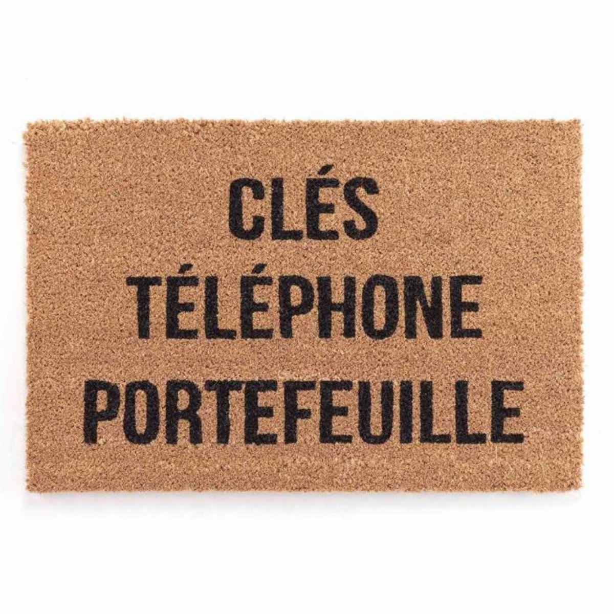 Paris Prix Paillasson en Coco  Memo  40x60cm Naturel