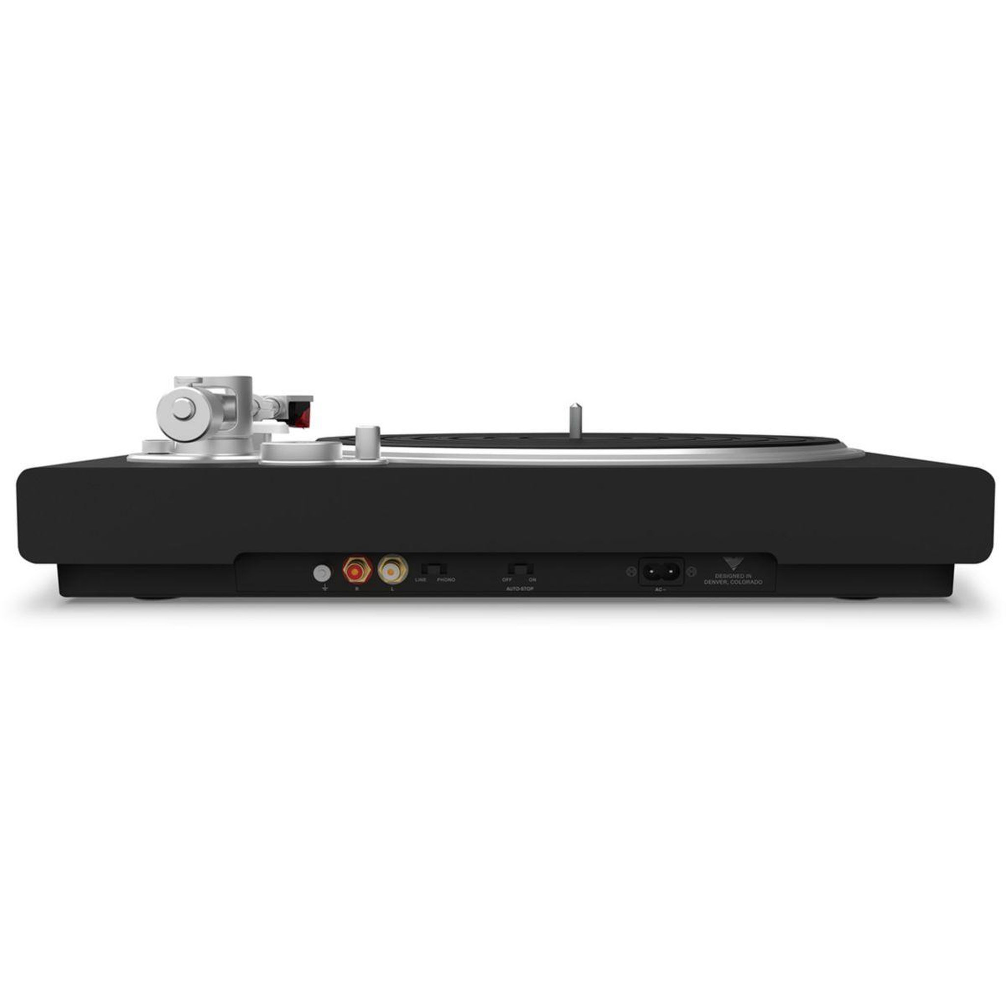 Voir la diapositive 5 : VICTROLA Platine vinyle ORTOFON 2M RED NOIR FACADE GRISE