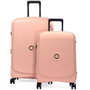 Voir la diapositive 1 : Delsey Lot 2 valises rigides Beaumont cabine 55cm et soute 71cm TSA