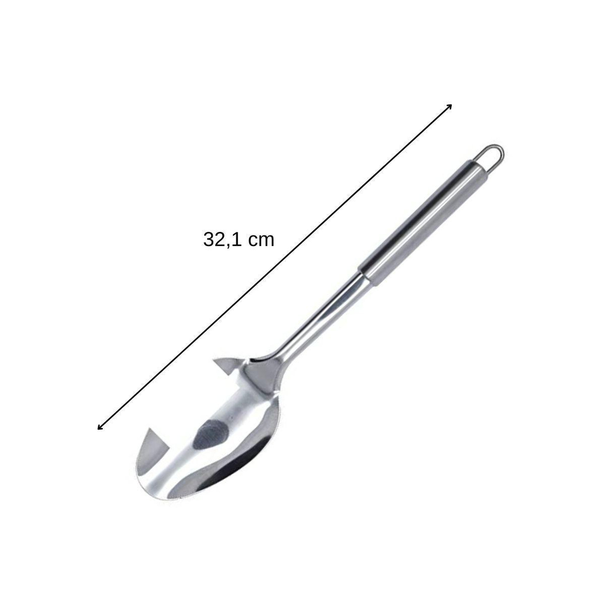 Voir la diapositive 3 : Fackelmann Set de 2 ustensiles de cuisine cuillère de service et cuillère de cuisine fackelmann elemental