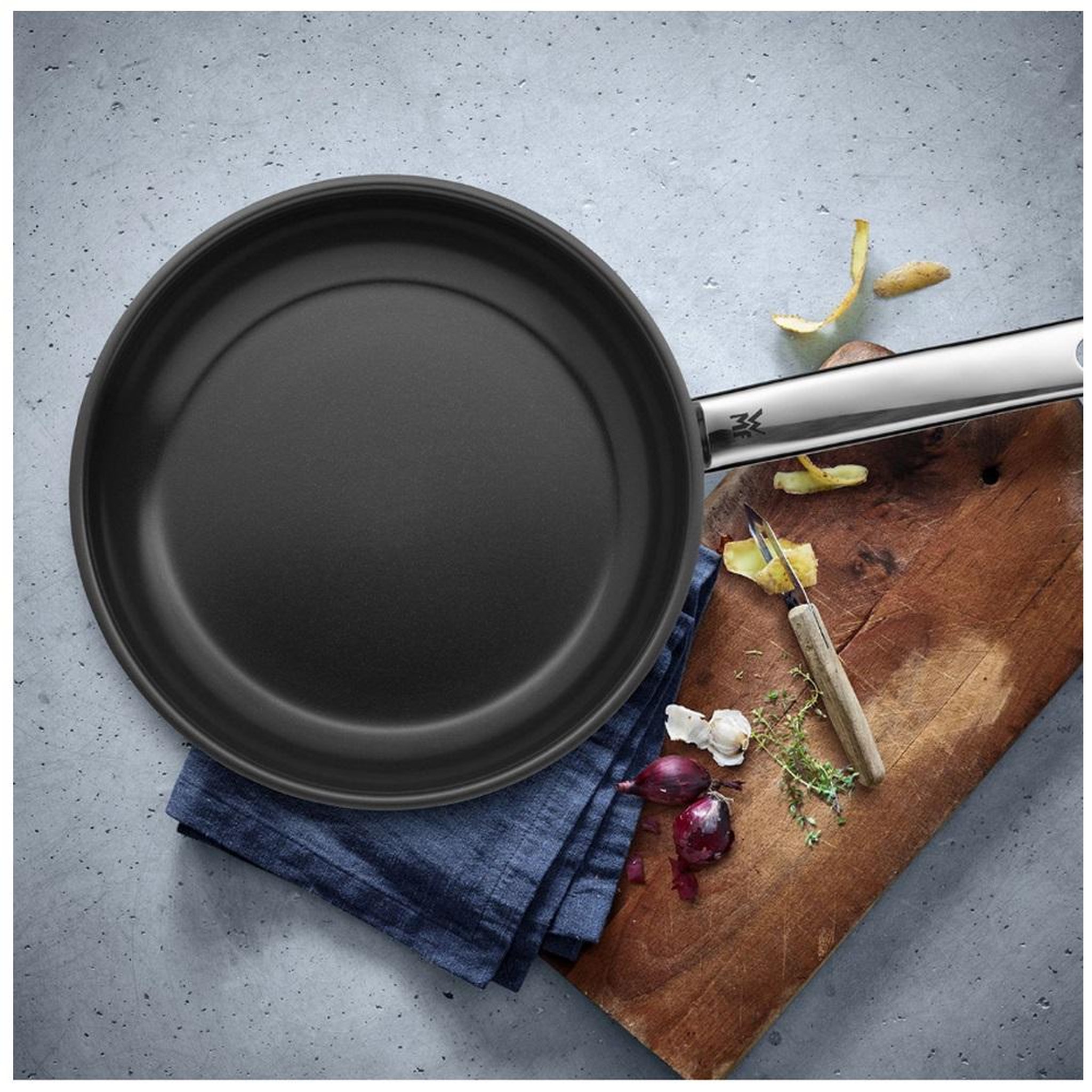 Voir la diapositive 3 : WMF Poêle inox 28cm - 0748286021