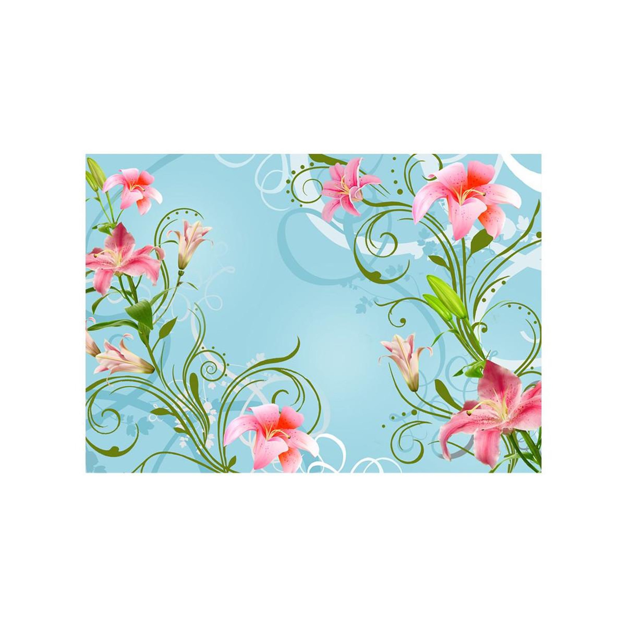 Voir la diapositive 2 : Paris Prix Papier peint  subtle beauty of the lilies ii