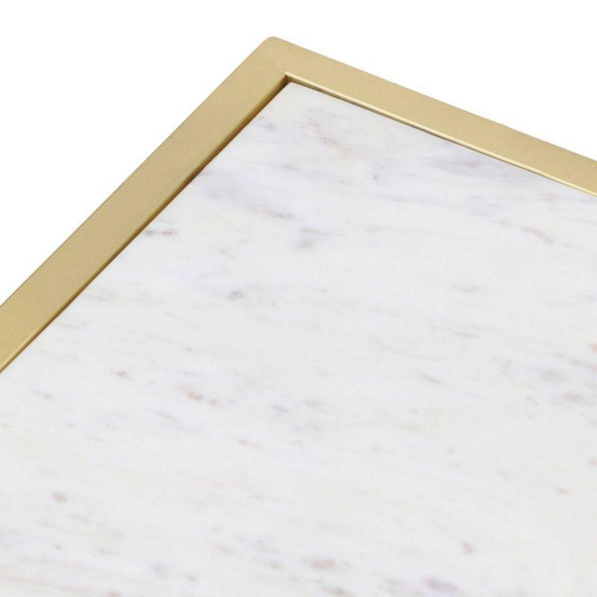 Paris Prix Meuble TV en Marbre Design  Cary  140cm Blanc