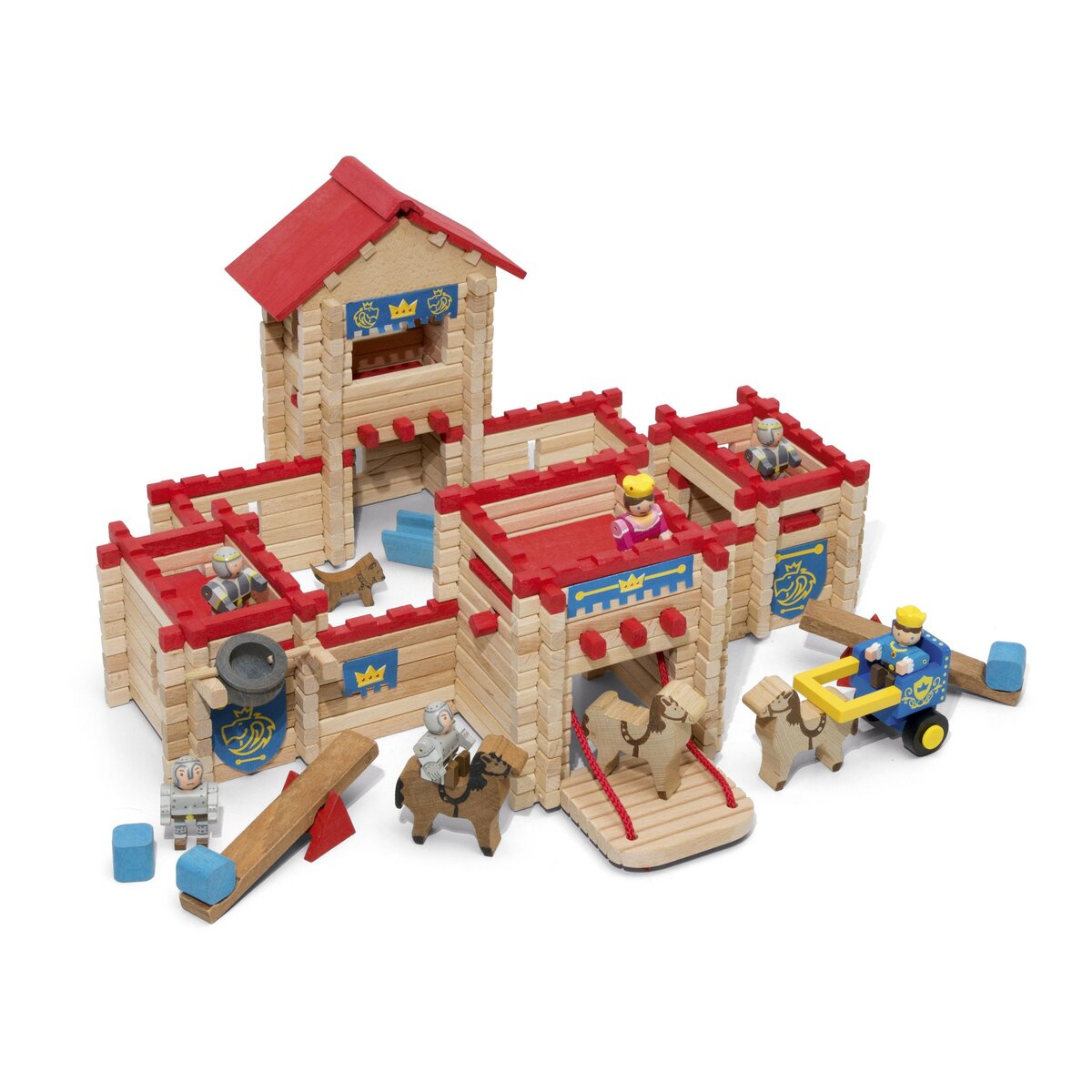 JEUJURA Mon Château fort en Bois 300 pièces