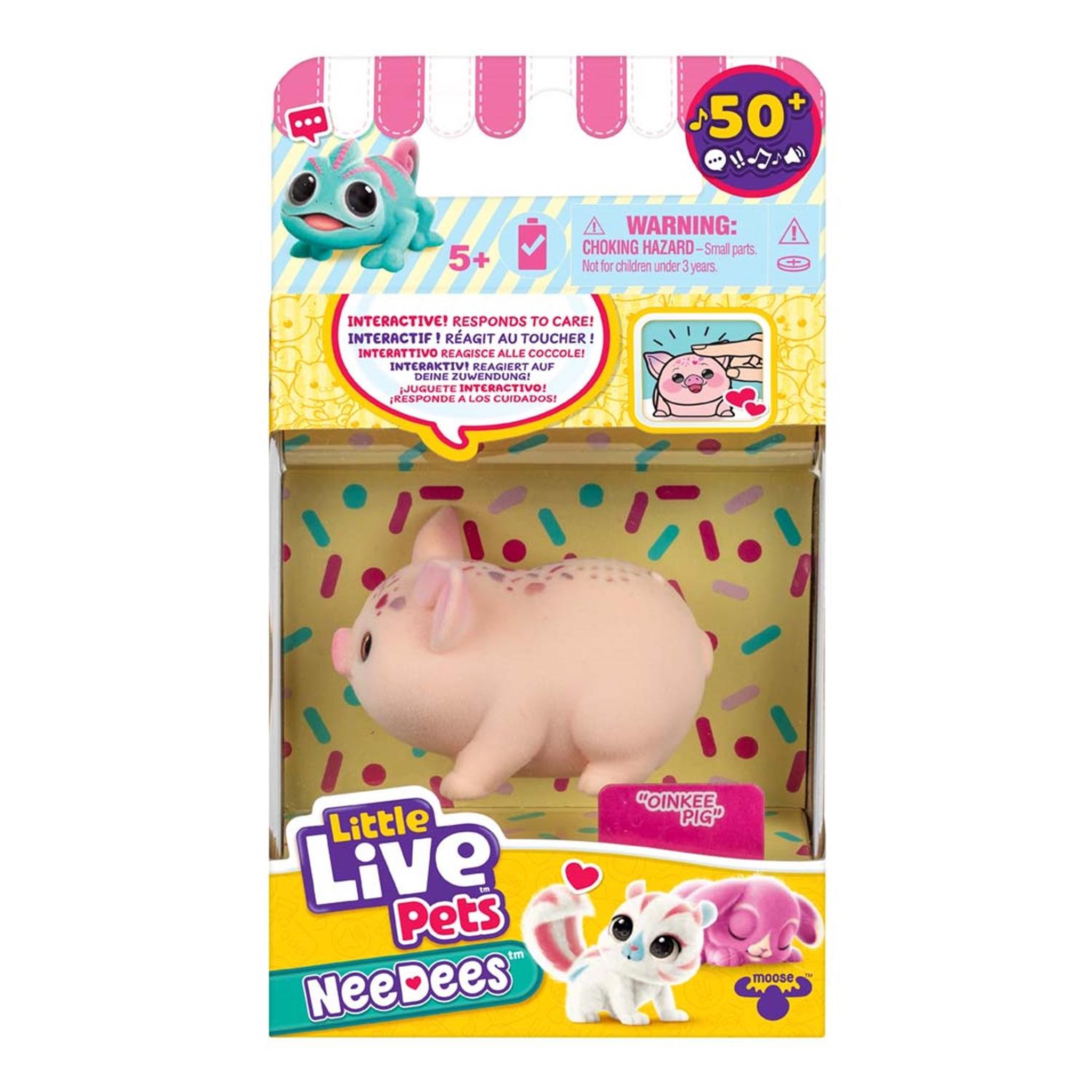 Voir la diapositive 5 : MOOSE TOYS Little Live Pets - Aimaux de compagnie interactifs NeeDees