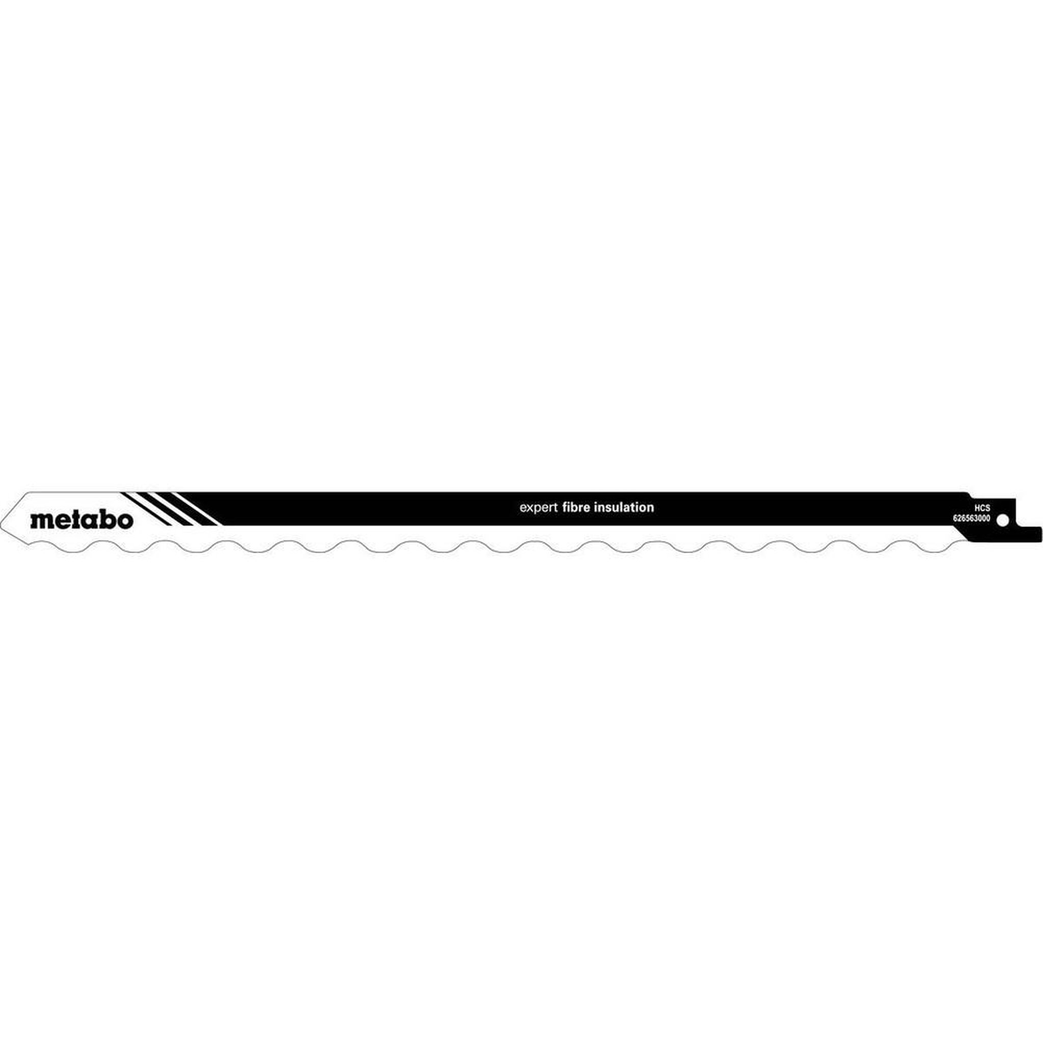 METABO SAS 2 lames de scie sabre « expert fibre insulation » HCS - 300 x 1,27 mm