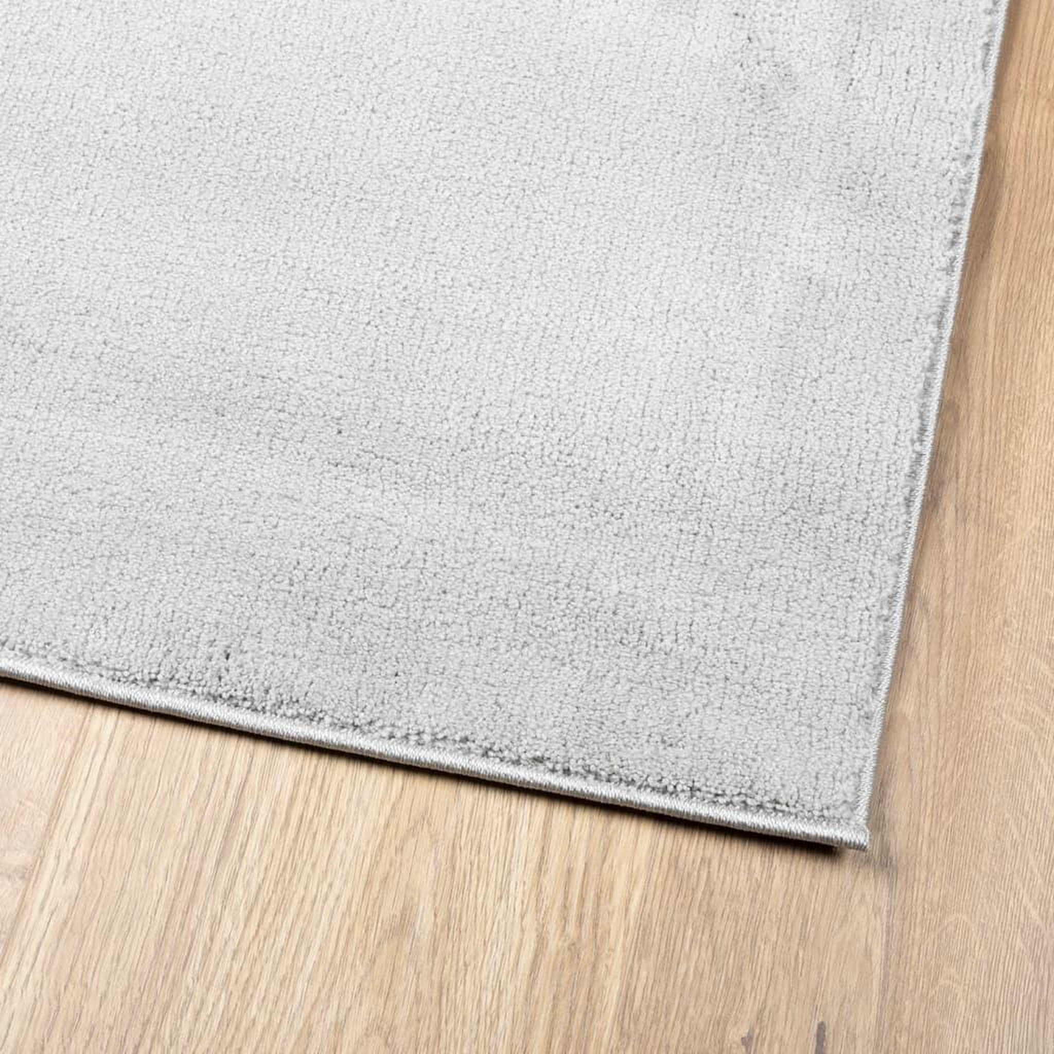 Voir la diapositive 4 : VIDAXL Tapis OVIEDO a poils courts gris 140x200 cm