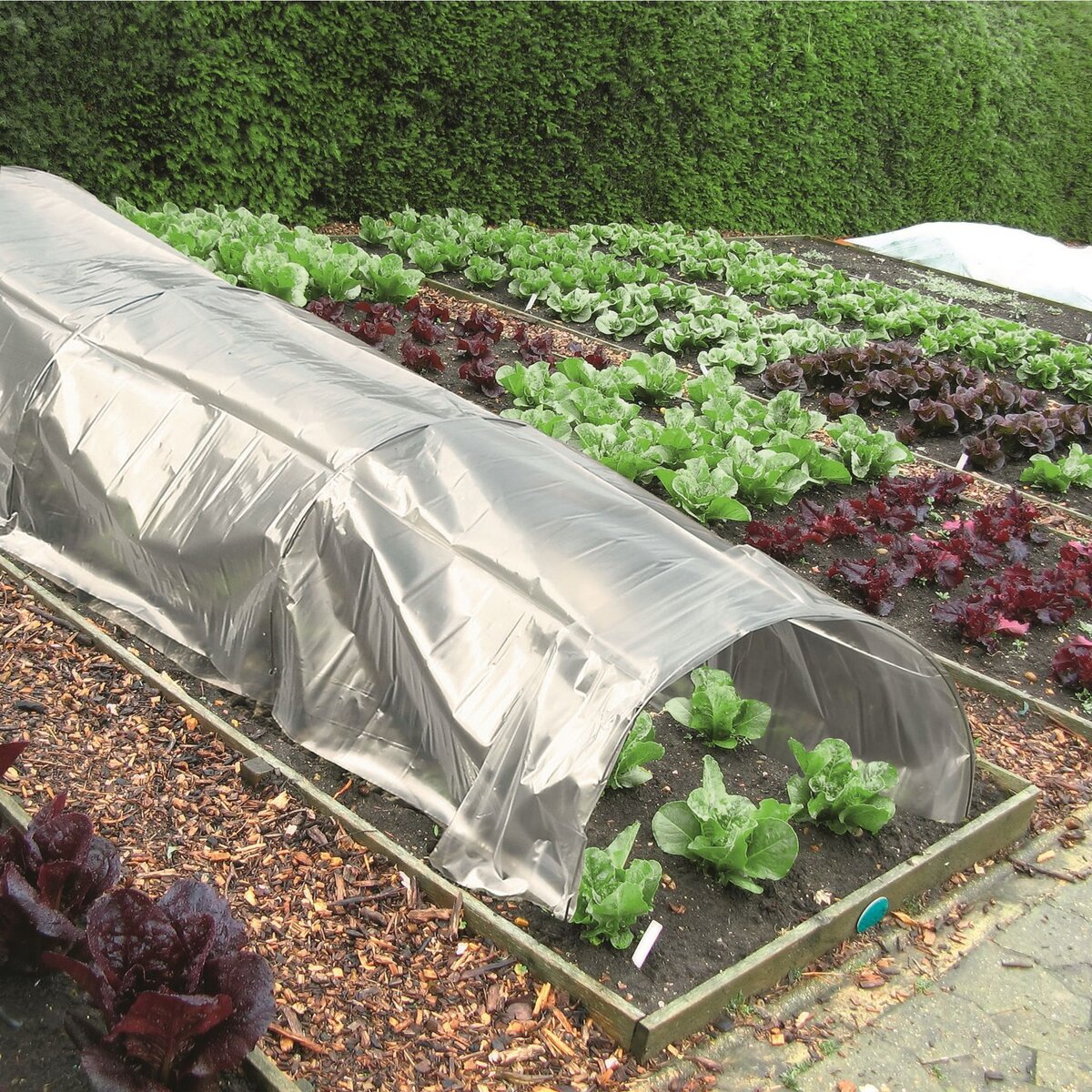 Garden Tunnel de forçage 4m avec 3 housses 4 saisons