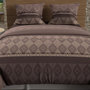 Voir la diapositive 2 : SOLEIL D'OCRE Parure housse de couette en coton 57 fils ETHNO, par Soleil d'ocre