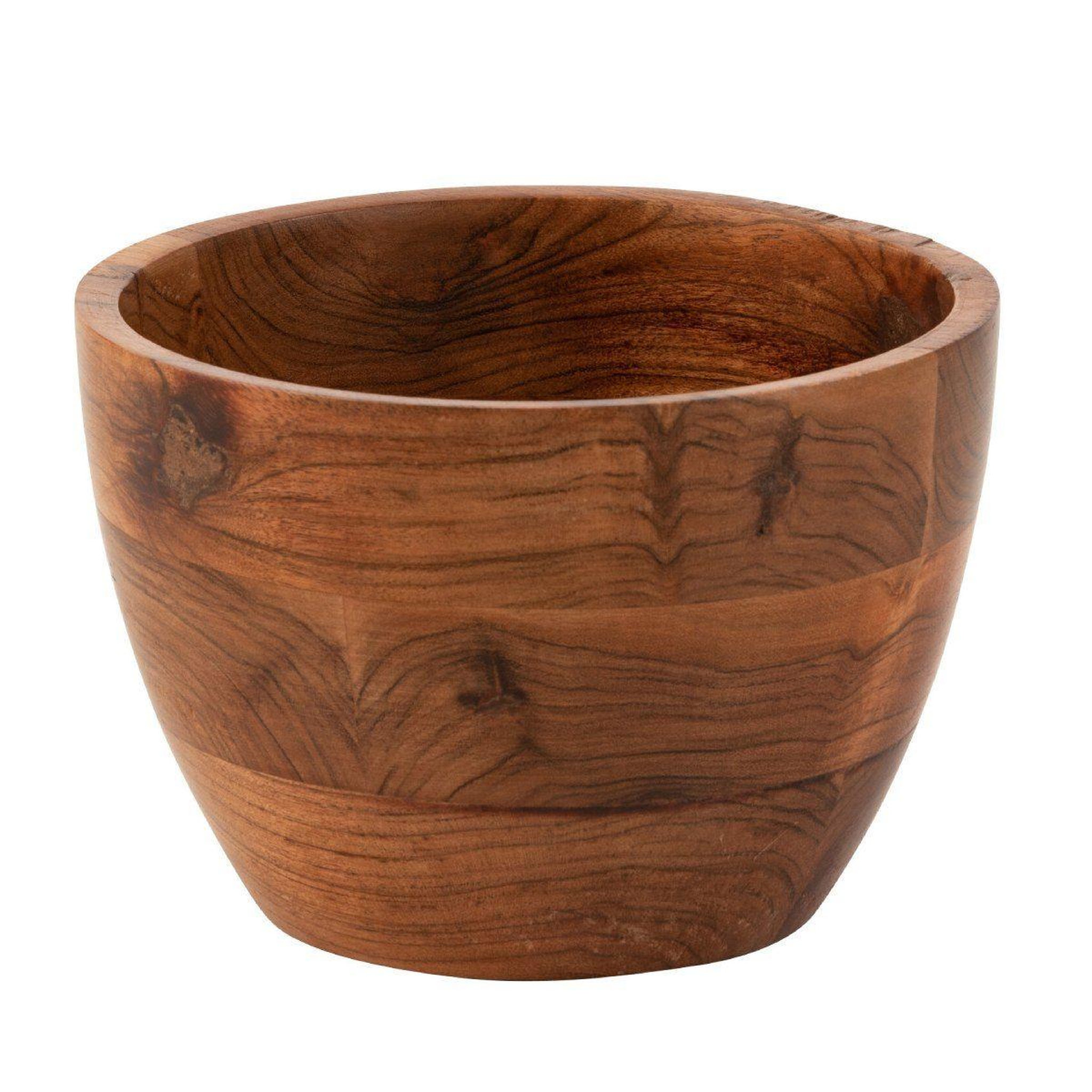 J-LINE Bol en Bois d'Acacia  Sota  17cm Naturel