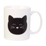 Voir la diapositive 1 : Paris Prix Mug Magique en Céramique  Chat  35cl Blanc