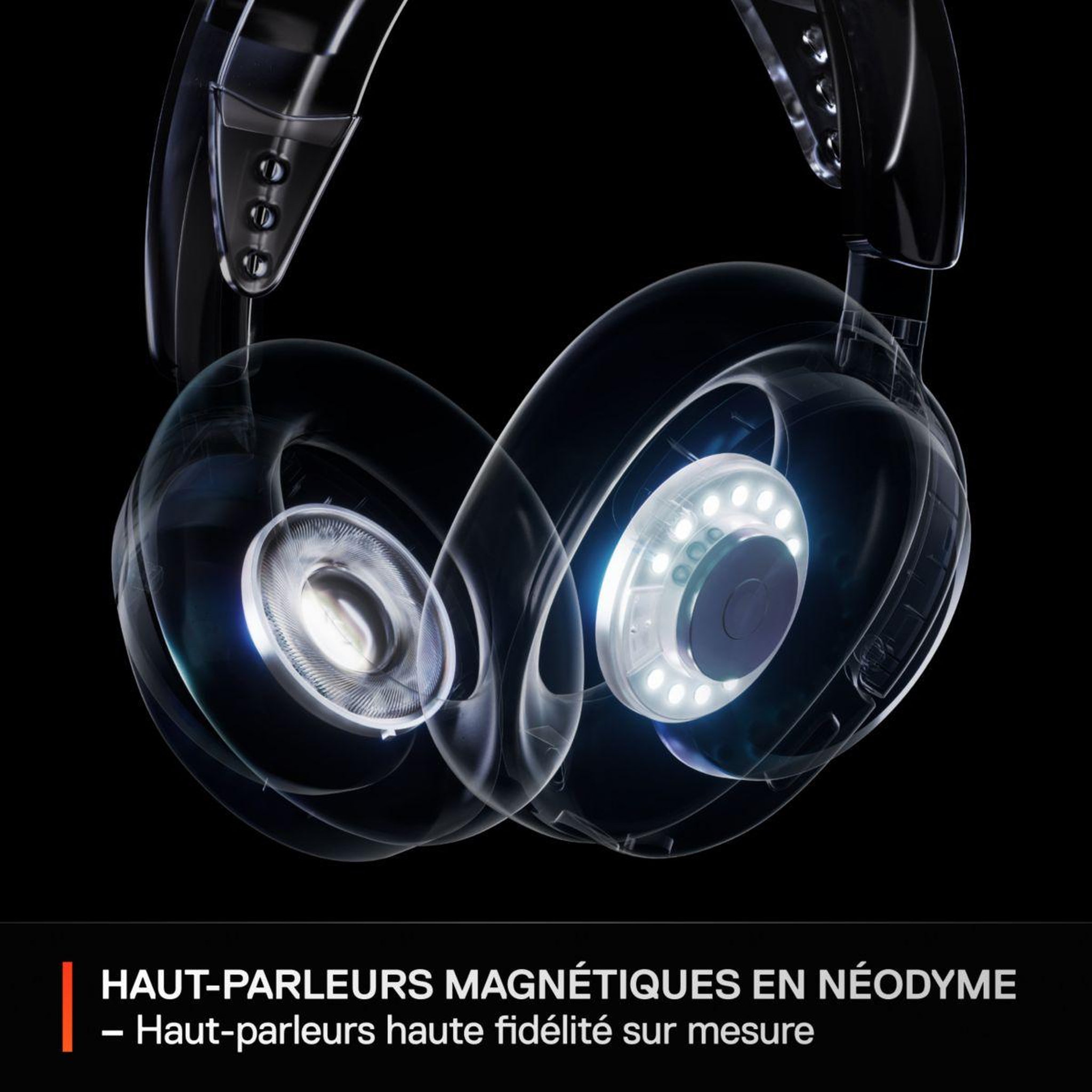 Voir la diapositive 2 : STEEL SERIES Casque gamer Arctis Nova 3 XW Blanc