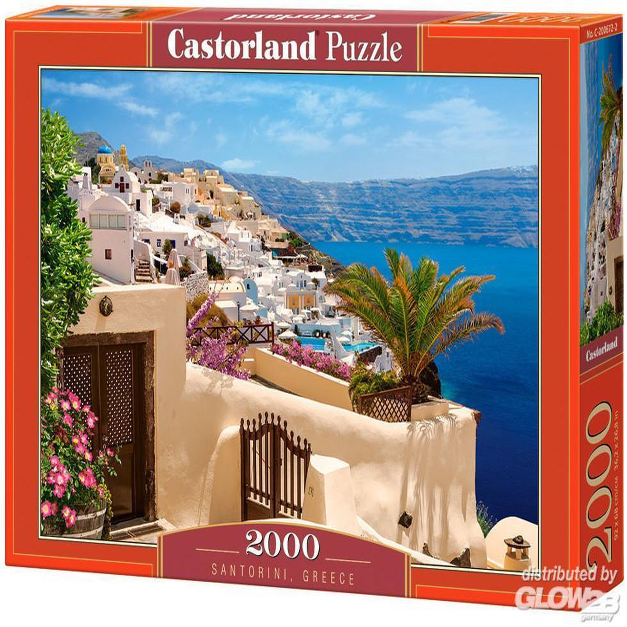 Voir la diapositive 3 : Castorland Puzzle 2000 pièces : Santorin, Grèce