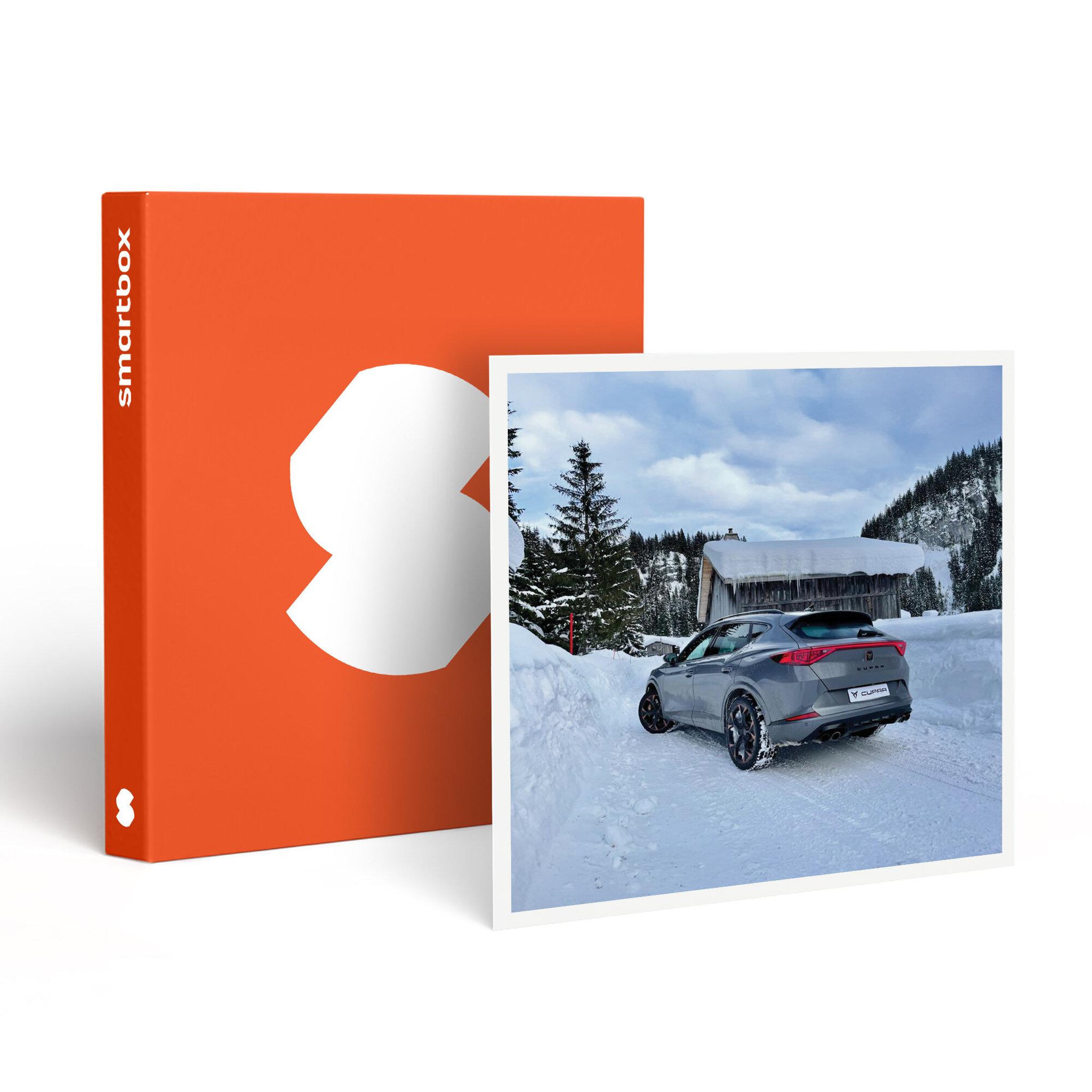 Smartbox Stage de pilotage sur glace : 10 tours en passager sur le circuit de flaine en bmw superberline 2.0 - coffret cadeau sport & aventure