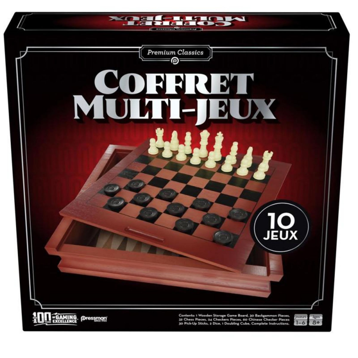 GOLIATH Jeu classique Goliath Coffret Multi Jeux Premium Classics