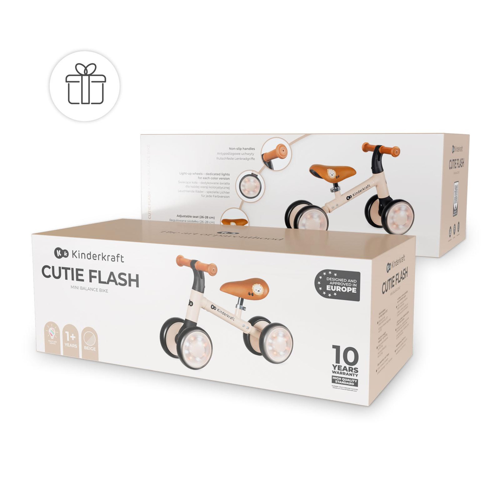 Voir la diapositive 5 : KINDERKRAFT Draisienne enfant roues led dès 2 ans