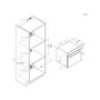 Voir la diapositive 5 : Rosieres Four intégrable 78l 60cm a++ pyrolyse inox/noir - RO6H3B3YTX