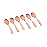 BJORN Coffret 6 petites cuillères OGLU - Copper