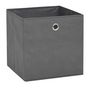 Voir la diapositive 2 : VIDAXL Boîte de rangement 4 pcs Tissu non-tisse 32x32x32 cm Gris
