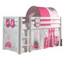 Voir la diapositive 1 : Paris Prix Pack - Lit Enfant, Tente, 3 Pochettes & Tunnel  Pino Princesse  Blanc