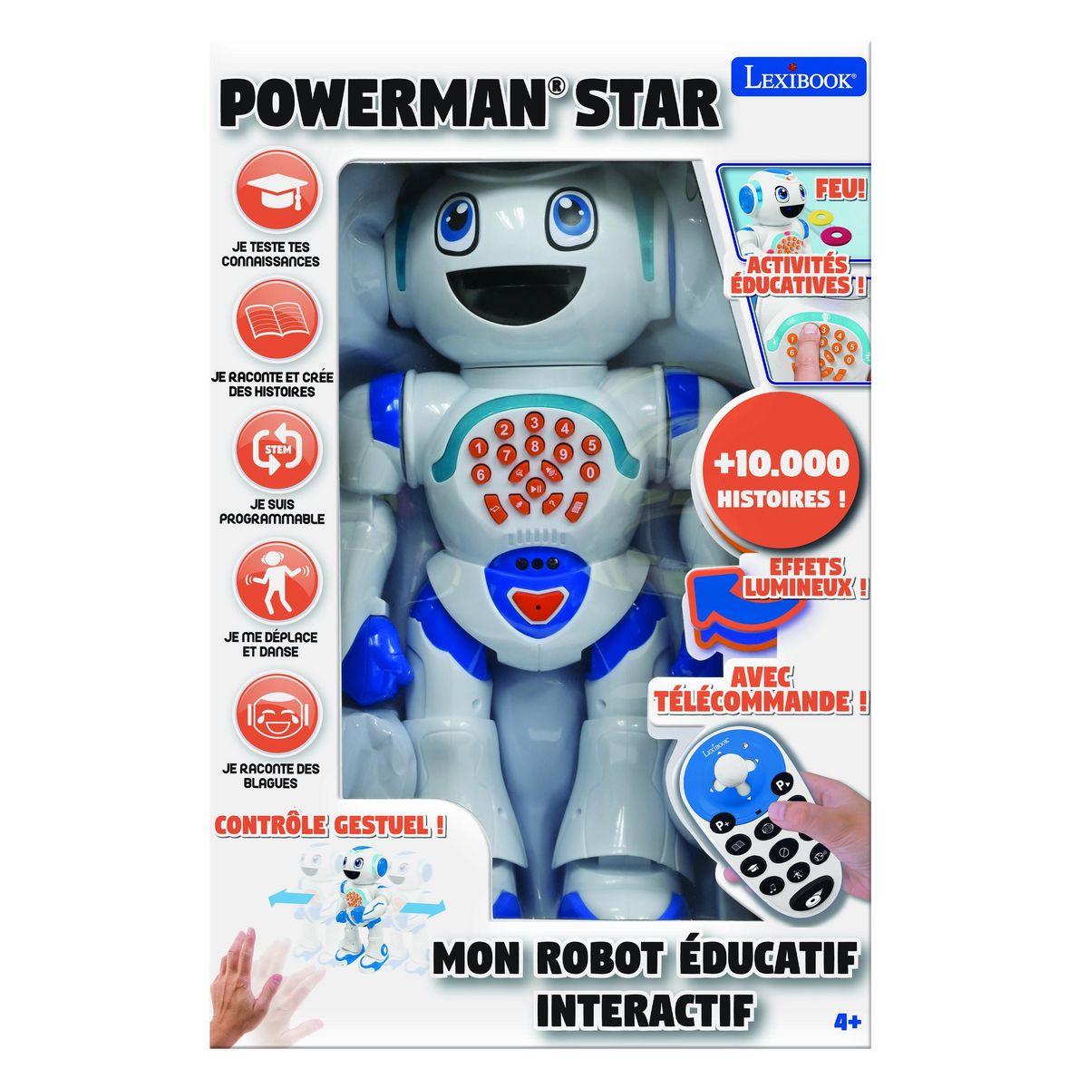 Lexibook POWERMAN STAR Robot Interactif (Français)