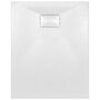 VIDAXL Bac de douche SMC Blanc 100 x 80 cm