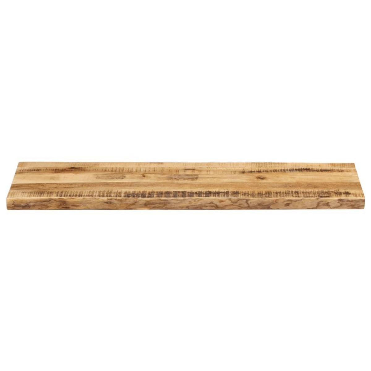 VIDAXL Dessus de table bord vivant 120x40x2,5 cm bois de manguier brut