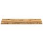 Voir la diapositive 3 : VIDAXL Dessus de table bord vivant 120x40x2,5 cm bois de manguier brut