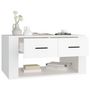 Voir la diapositive 5 : VIDAXL Table basse Blanc 80x50x40 cm Bois d'ingenierie