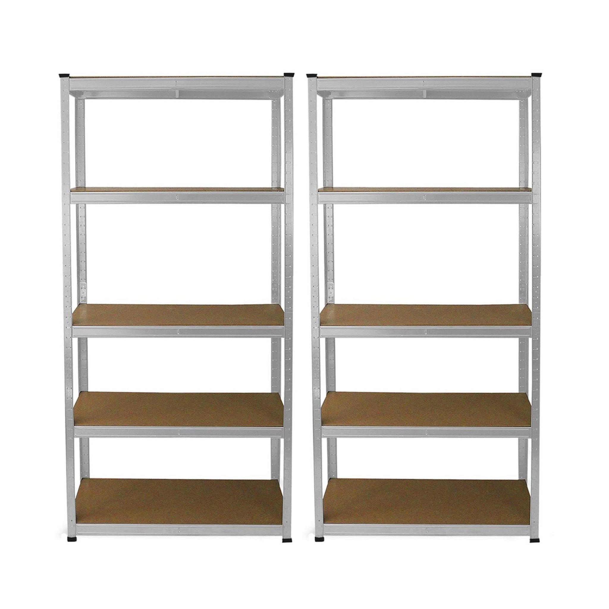 Voir la diapositive 2 : MONSTER RACKING 2 rayonnages e-rax en acier galvanisÉ 90cm x 40cm x 180cm