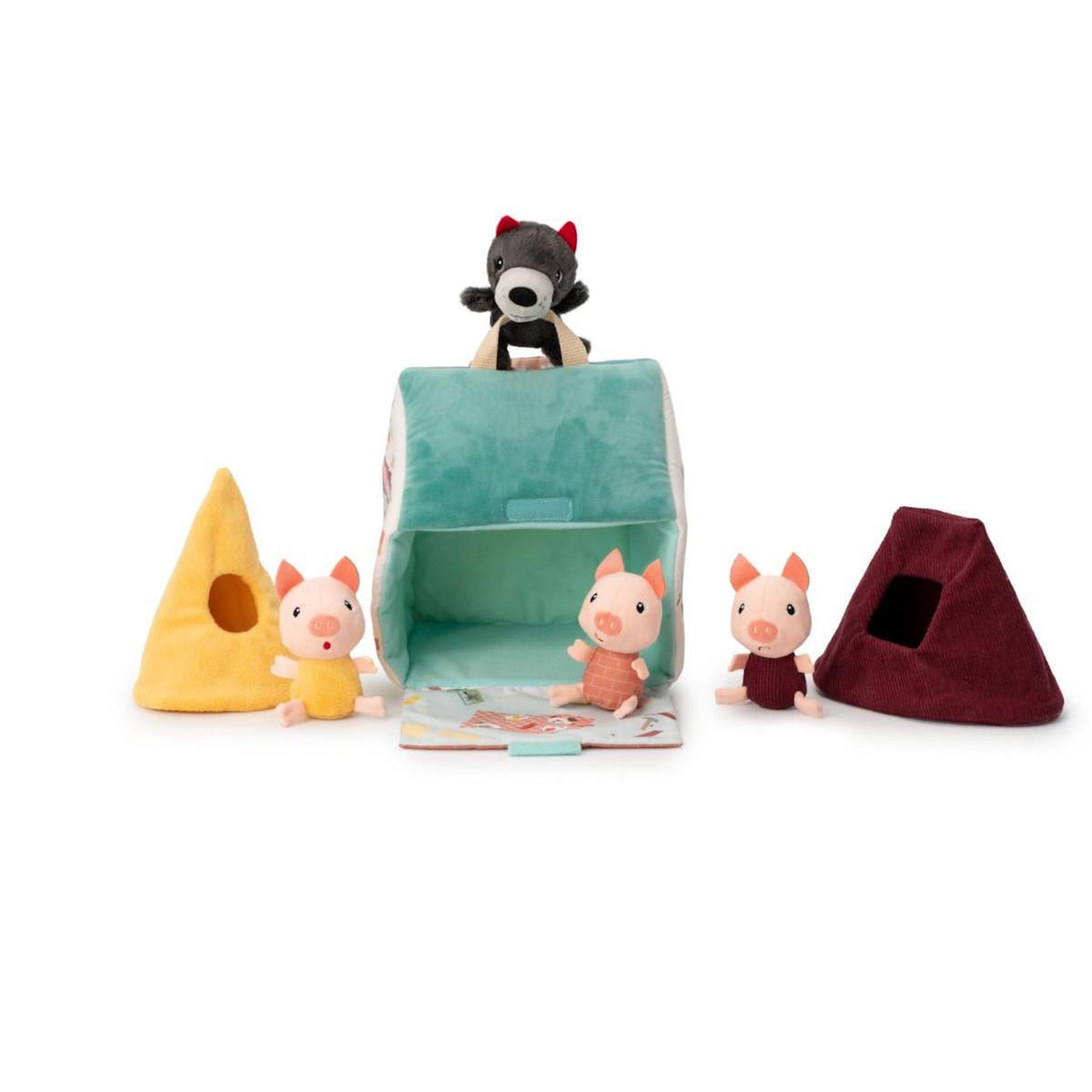 LILLIPUTIENS les 3 petits cochon et le loup